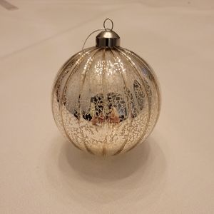 Silver Mercury Glass Ornaments